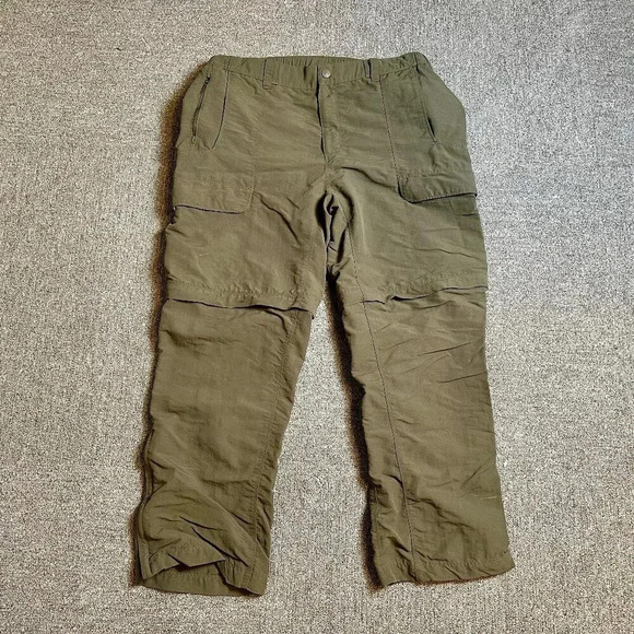 The North Face Other - The North Face Nylon Zip Off Tactical Outdoor Hiking Camping Pants Large SHORT